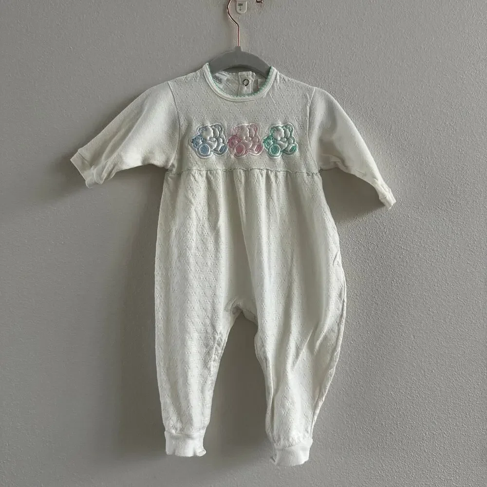 Vintage Carter's Baby Playsuit one Piece Pajama